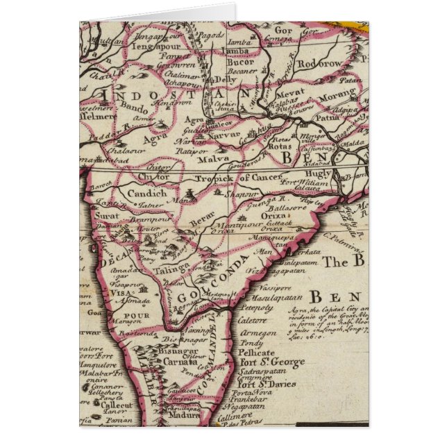 India Proper or the Empire of the Mogul (Front)