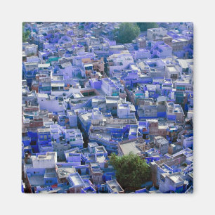 INDIA, Rajasthan, Jodhpur: Blue City of Jodhpur Magnet