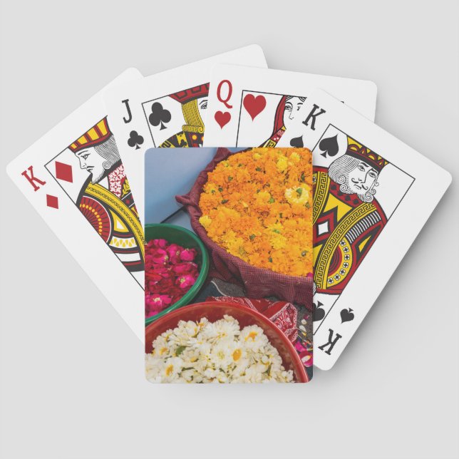 India, Rajasthan, Pipar Playing Cards (Back)