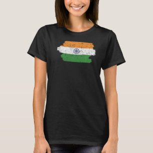India Republic Day Hindustani Indian Flag 8 T-Shirt