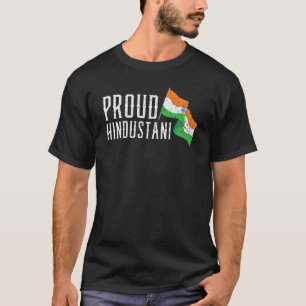 India Republic Day Hindustani Indian Flag T-Shirt