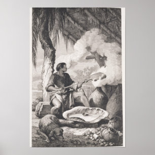 India-rubber manufacture poster