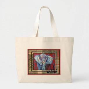 India series #2 large tote bag