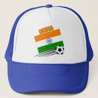 India Soccer Team Trucker Hat