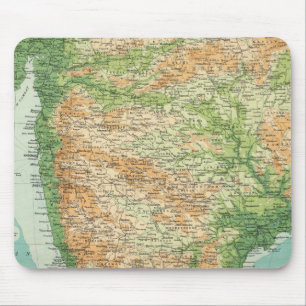 India southern section mouse pad