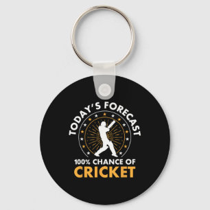 India Sport Cricket Lover Cricketer Cricket Player Key Ring
