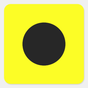 India Square Sticker