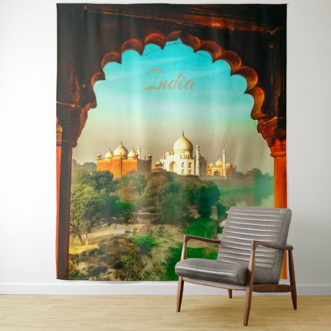 India Taj Mahal Tapestry (In Situ)