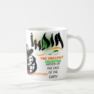 India The Greatest Cricket Nation on Earth  Mug