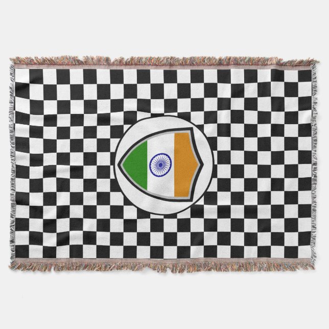 India throw blanket (Front)