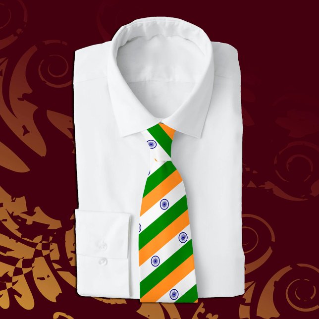 India Ties, fashion Indian Flag, business Tie (Creator Uploaded)
