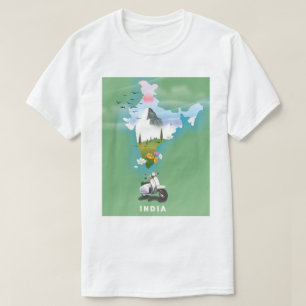 India travel poster T-Shirt