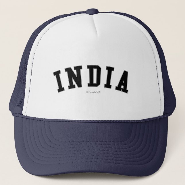 India Trucker Hat (Front)