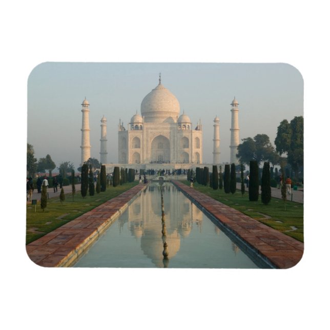 INDIA, Uttar Pradesh, Agra: Taj Mahal, Morning Magnet (Horizontal)