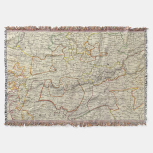 India VI Throw Blanket