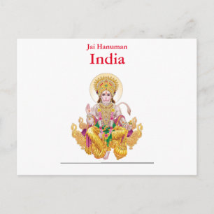 India Vintage Tourism Travel Add Postcard