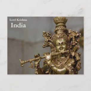 India Vintage Tourism Travel Add Postcard