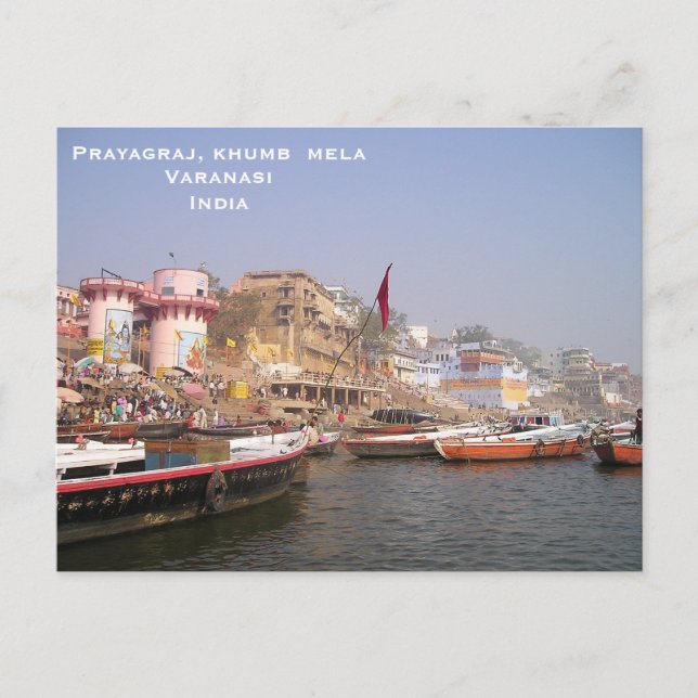 India Vintage Tourism Travel Add Postcard (Front)