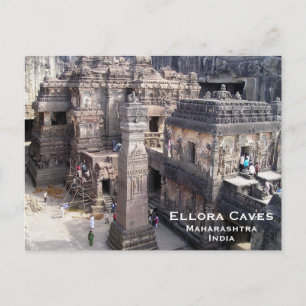 India Vintage Tourism Travel Add Postcard