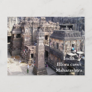 India Vintage Tourism Travel Add Postcard