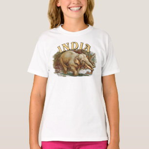 India Wildlife - Indian Elephant T-Shirt