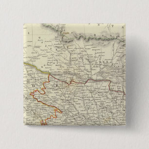 India X 15 Cm Square Badge