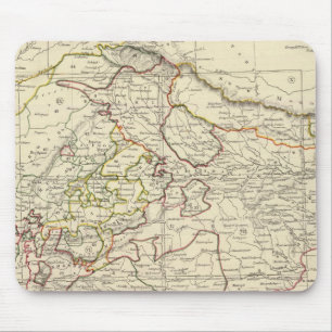 India XII Index map Mouse Pad