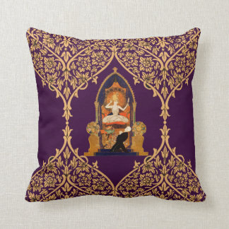 Indian Altar Worship Man Woman Goddess Decoration Cushion
