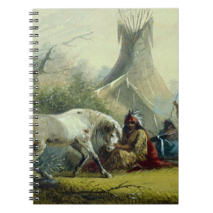 Indian and his Horse 1858 Notebook