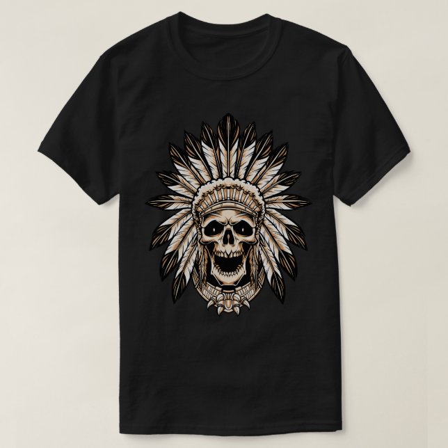 indian apache TShirt (Design Front)