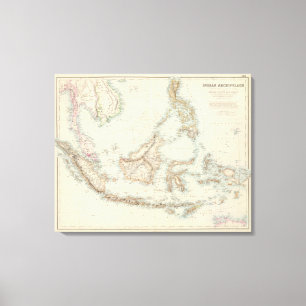 Indian Archipelago Canvas Print