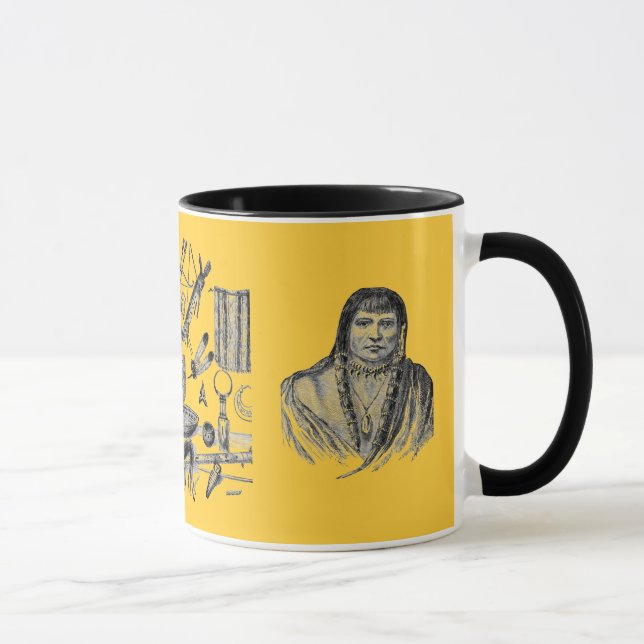 Indian Artefacts Mug (Right)