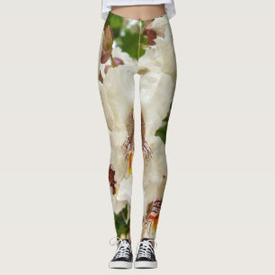 Indian Bean Tree Flowers Leggings