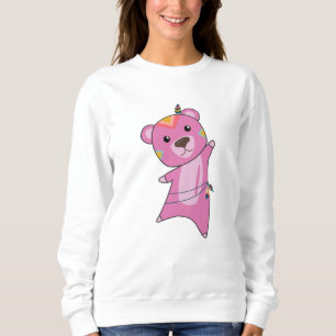 Indian Bears Bear Fashing Teddy Feather Sweatshirt