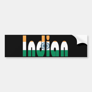 indian bumper sticker