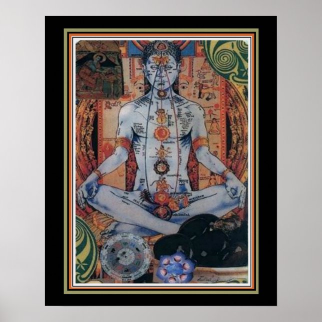 Indian Chakra 16 x 20 Poster (Front)