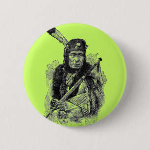 Indian Chief Button
