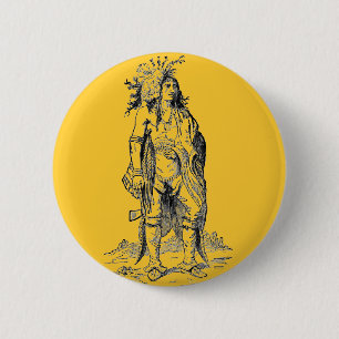 Indian Chief Button
