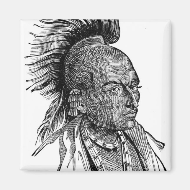 Indian Chief Magnet (Front)