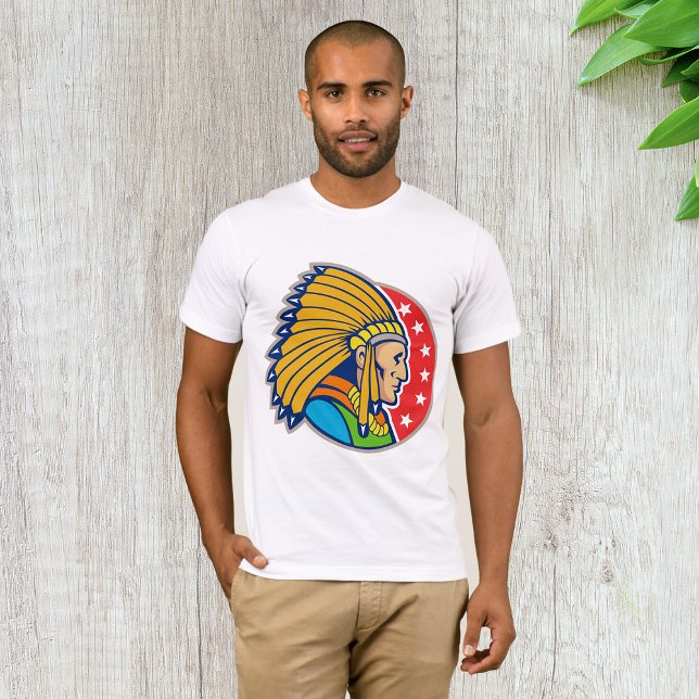 Indian Chief Mens T-Shirt (Creator Uploaded)