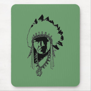 Indian Chief Mouse Pad