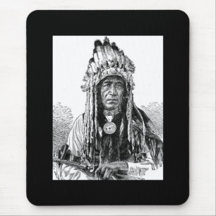 Indian chief Mouse Pad