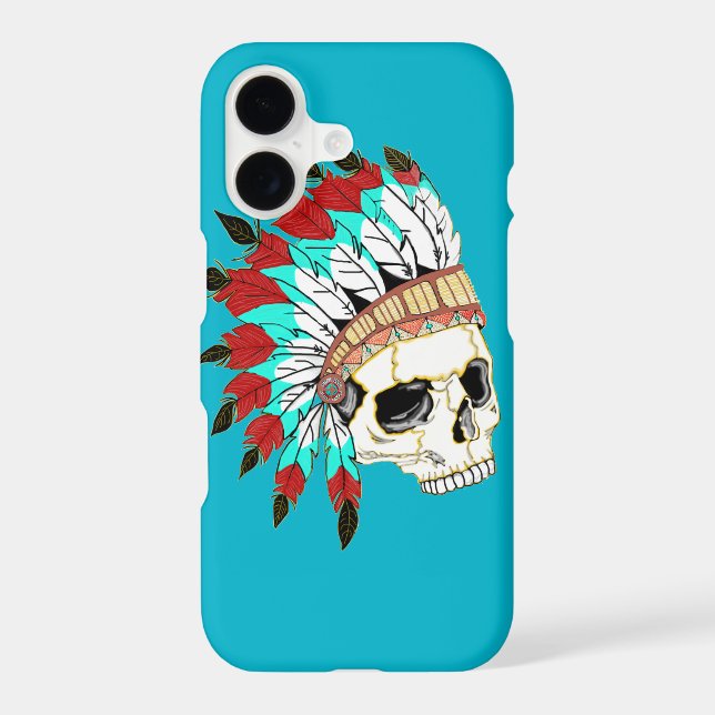 Indian Chief Skull (Back)