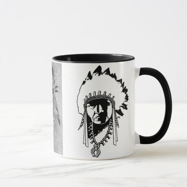 Indian Chiefs Mug (Right)