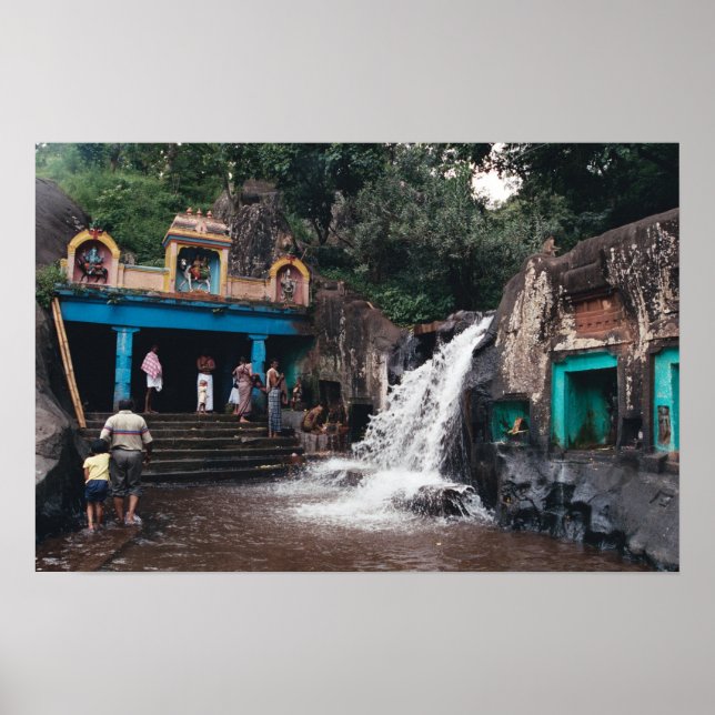 Indian chola temple poster (Front)