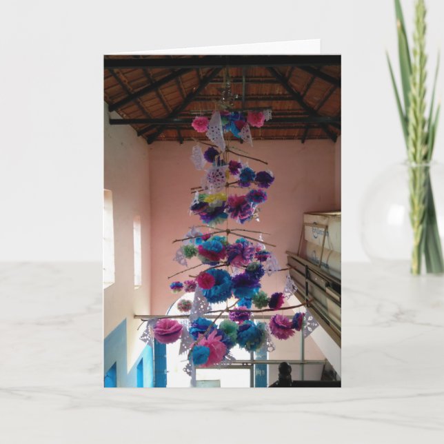 Indian Christmas Tree Card (Front)