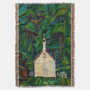 Indian Church   Emily Carr   Throw Blanket