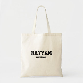 Indian classical dancers custom gift tote bag