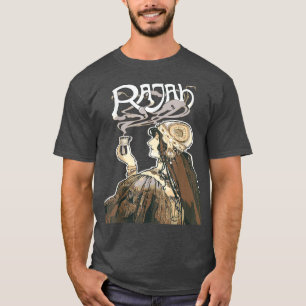 Indian Coffee Fumes Art Nouveau Vintage Advertisin T-Shirt