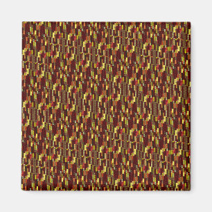 Indian Corn Pattern for Autumn Magnet